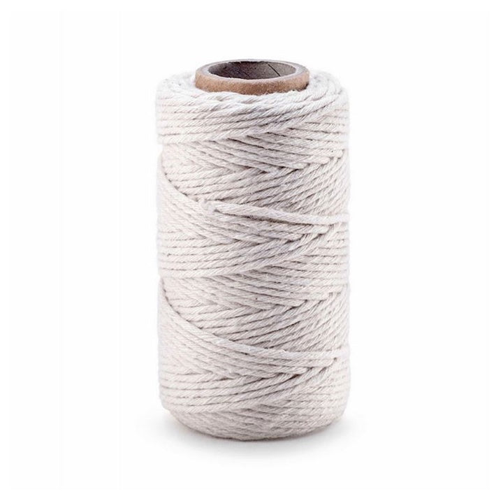 Pamučni kanap beli makrame 2 mm - DP Craft - raznih veličina — slika 2