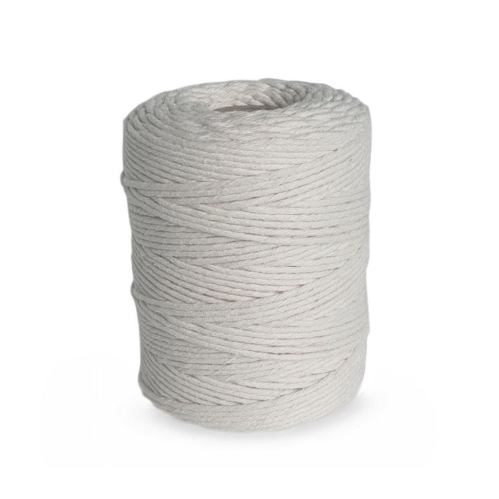 Pamučni kanap beli makrame 2 mm - DP Craft - raznih veličina — slika 1