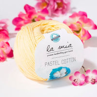Pamučno predivo La Mia Pastel 50 g - različite nijanse — slika 1
