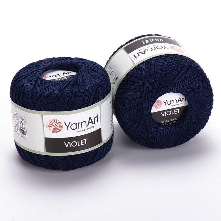 Pamučno predivo YarnArt Violet 50 g - izaberi boju — slika 4