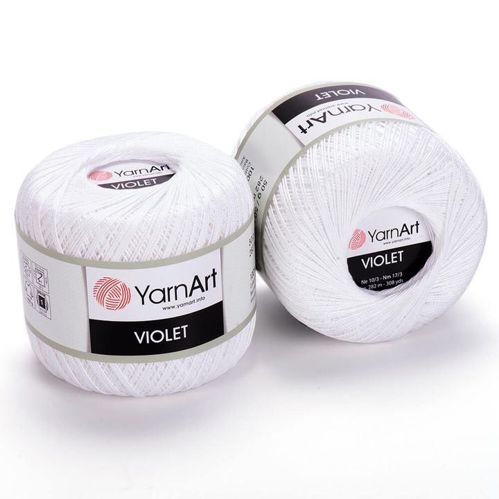 Pamučno predivo YarnArt Violet 50 g - izaberi boju — slika 5