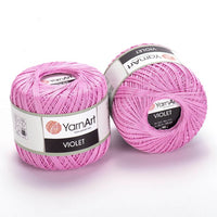 Pamučno predivo YarnArt Violet 50 g - izaberi boju — slika 6