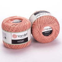 Pamučno predivo YarnArt Violet 50 g - izaberi boju — slika 7