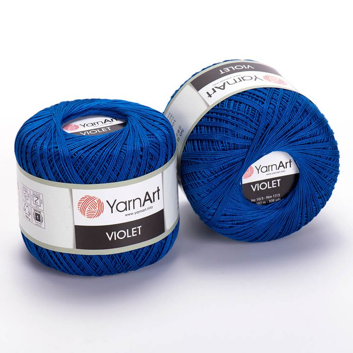 Pamučno predivo YarnArt Violet 50 g - izaberi boju — slika 9