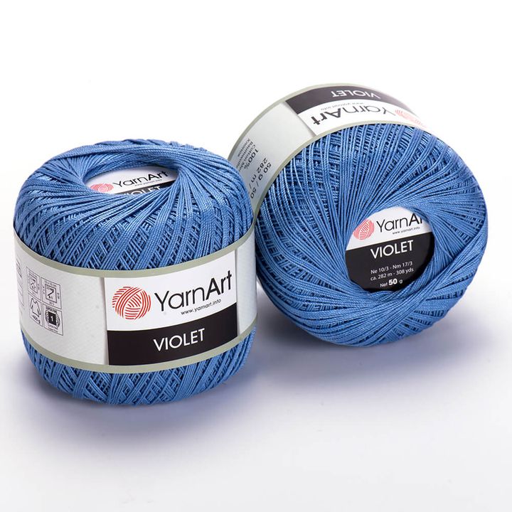 Pamučno predivo YarnArt Violet 50 g - izaberi boju — slika 11