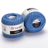 Pamučno predivo YarnArt Violet 50 g - izaberi boju — slika 11