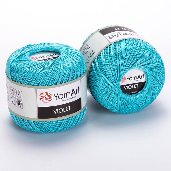 Pamučno predivo YarnArt Violet 50 g - izaberi boju — slika 12