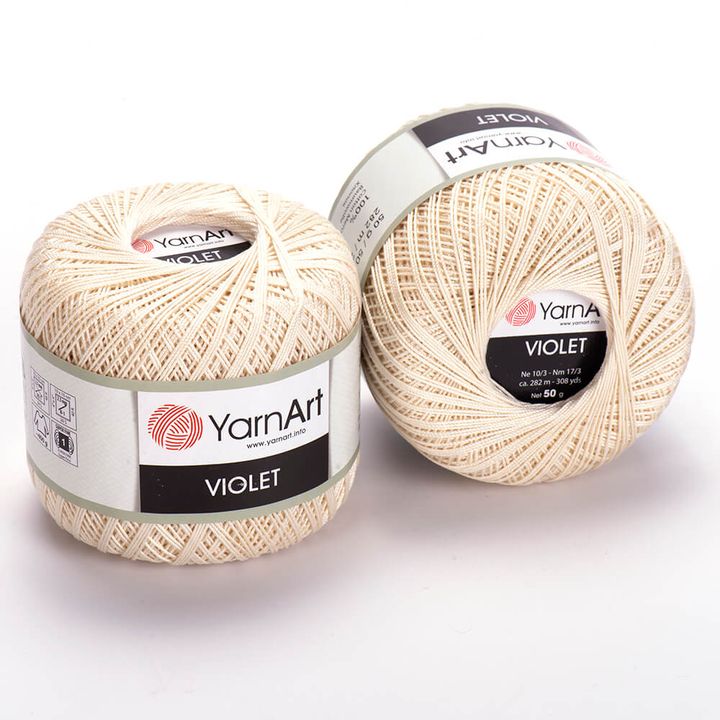 Pamučno predivo YarnArt Violet 50 g - izaberi boju — slika 13