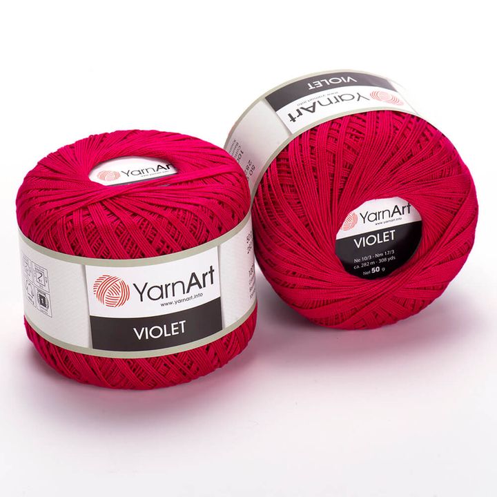 Pamučno predivo YarnArt Violet 50 g - izaberi boju — slika 17