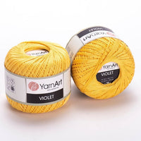 Pamučno predivo YarnArt Violet 50 g - izaberi boju — slika 1