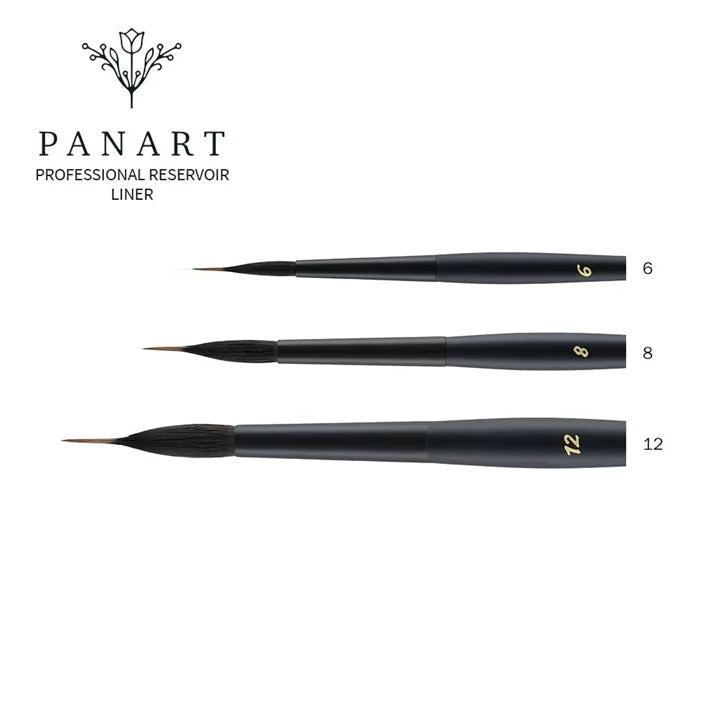 PanArt Reservoir Liner 1424 kist sa tankim vrhom za precizno iscrtavanje oštrih linija u umjetničkom radu.
