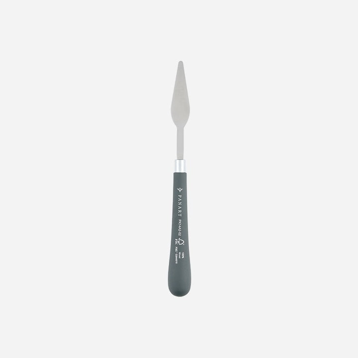 PanArt Soft-Touch slikarska špahtla PK14A2-02 sa fleksibilnom oštricom za precizno nanošenje boja na platno.