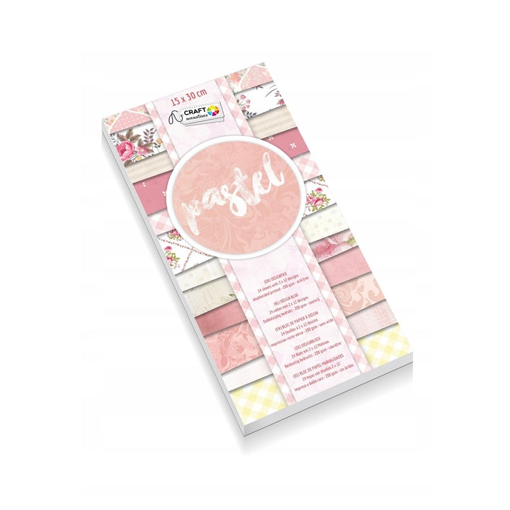 Papir za scrapbooking Craft Sensations 30.5x30.5 cm - 24 lista – Pastel