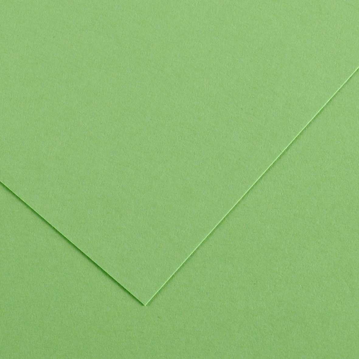 Papir u boji Canson Vivaldi A4 185 g – Jabuka zelena 27