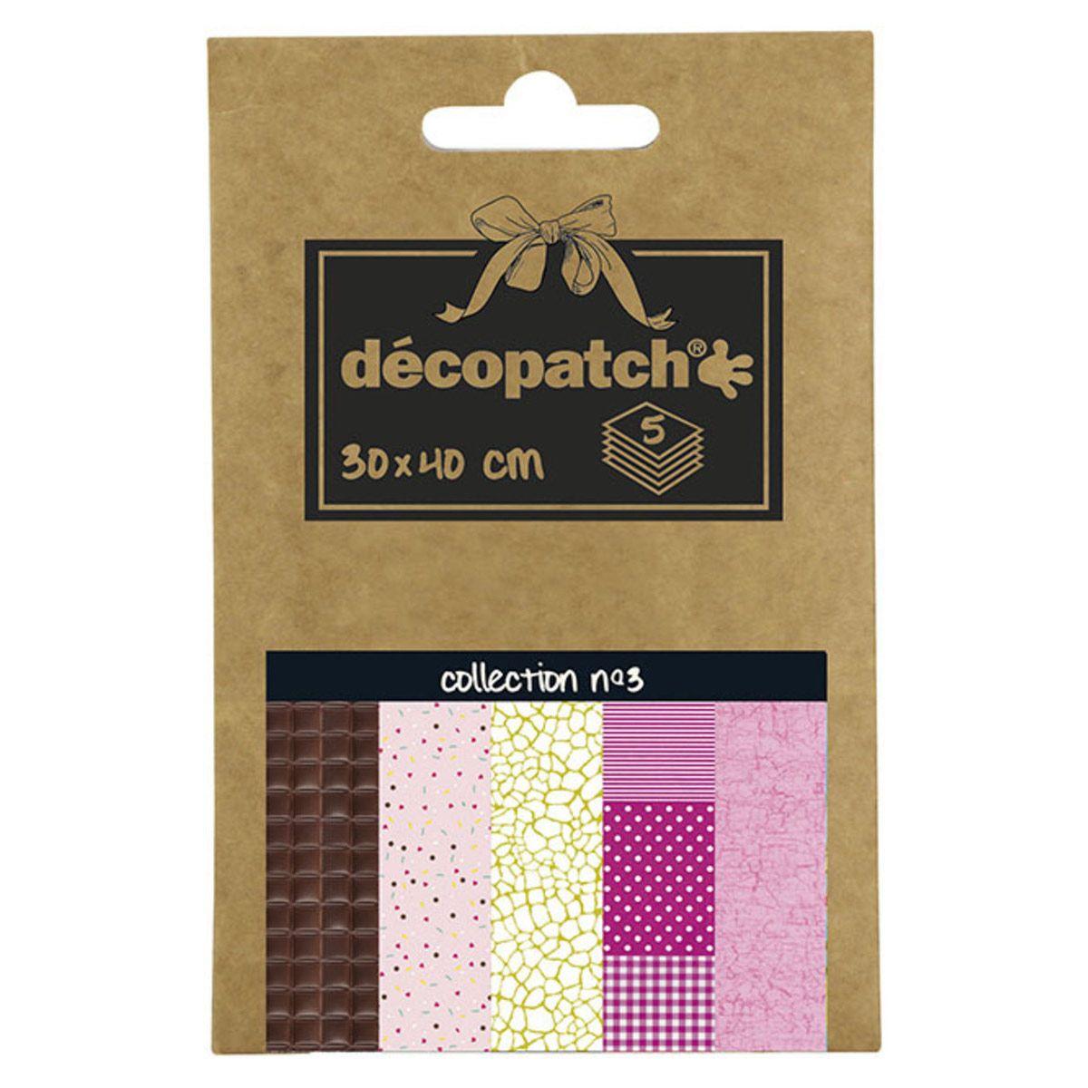 Papir za decoupage CLAIREFONTAINE Decopatch 30 x 40 cm – kolekcije 6 – 20