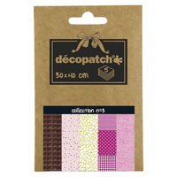 Papir za decoupage CLAIREFONTAINE Decopatch 30 x 40 cm – kolekcije 6 – 20