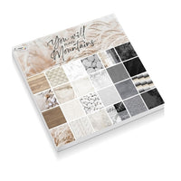 Set od 24 lista papira za scrapbooking dimenzija 30,5 x 30,5 cm sa motivima prirode za kreativne projekte.