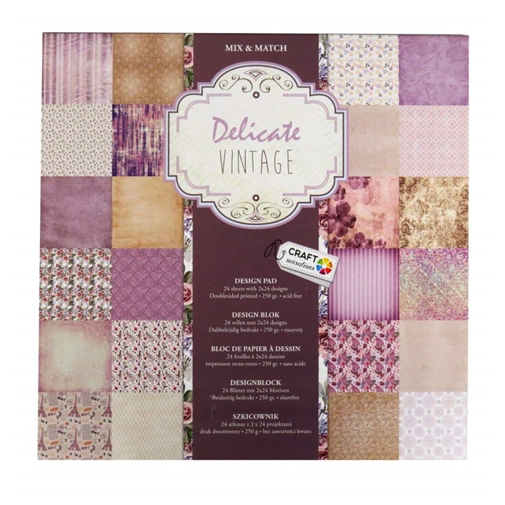 Papir za scrapbooking Craft Sensations 30.5x30.5 cm - 24 lista