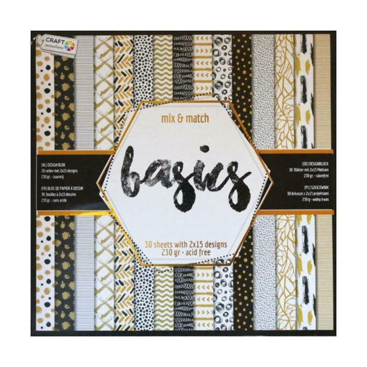 Papir za scrapbooking Craft Sensations 30.5x30.5 cm - 30 listova