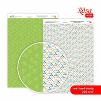 List papira Tenderness flowers A4 za scrapbooking i umjetničke projekte