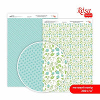 Papir za scrapbooking Tenderness flowers A4 s romantičnim cvjetnim printom