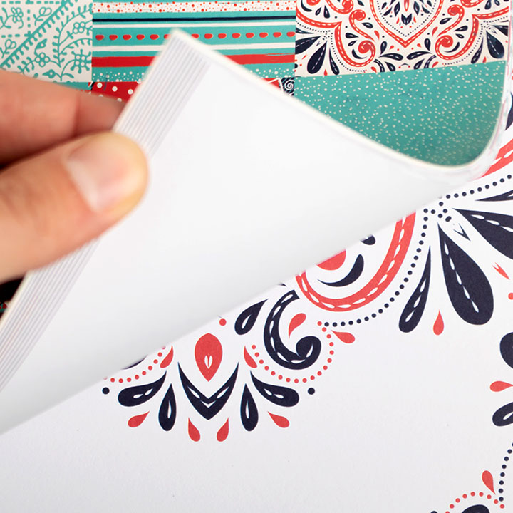 Papiri za scrapbooking 15 x 30 cm | set od 4 bloka — slika 6