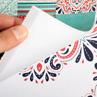 Papiri za scrapbooking 15 x 30 cm | set od 4 bloka — slika 6