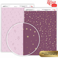 Papiri za scrapbooking Drops A4 u živopisnim bojama za dekorativne radove.