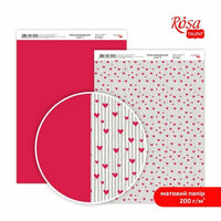 Set papira za scrapbooking Love A4 sa vintage motivima
