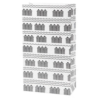 Set od 8 papirnatih vrećica Houses za kreativne projekte i poklone.