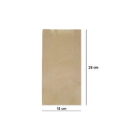 Papirnata vrećica smeđa 150x290 mm 10 kom — slika 2