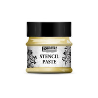 Pasta za šablonu biserna Stencil Paste Pentart 50ml — slika 3