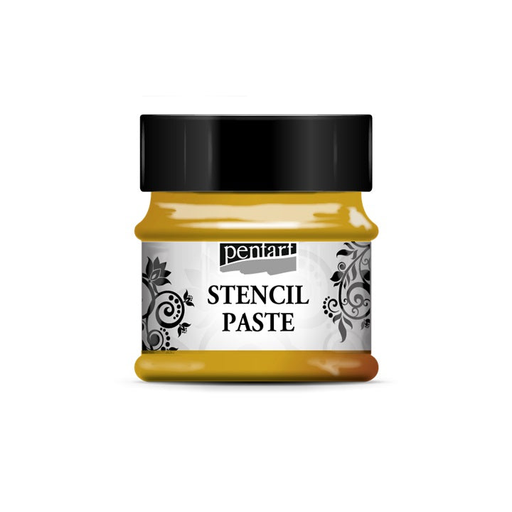 Pasta za šablonu metalik Stencil Paste Pentart 50ml — slika 2