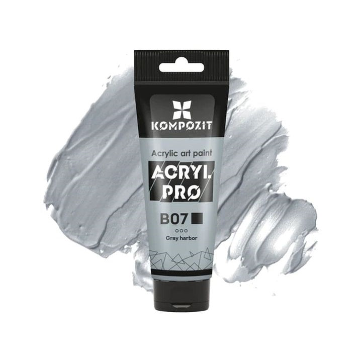 Pakovanje pastelne akrilne boje ACRYL PRO ART Kompozit 75 ml