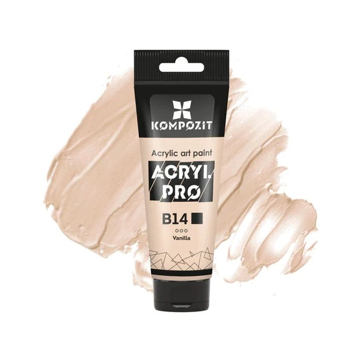 Tuba akrilne boje ACRYL PRO ART Kompozit 75 ml, pastelna serija