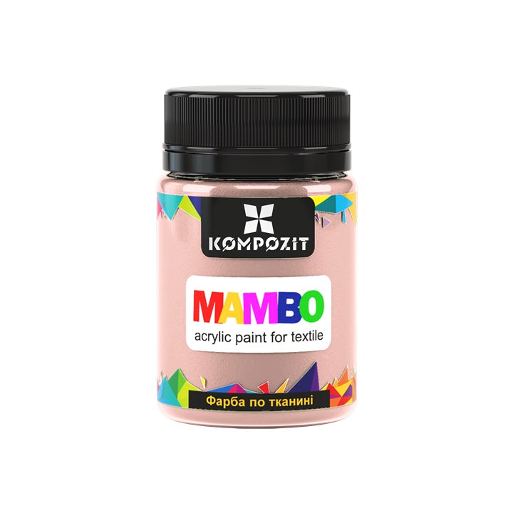 MAMBO boja za tekstil i kožu od 50 ml, pastelni tonovi