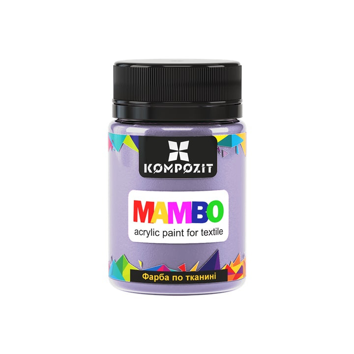 MAMBO pastelna boja za tekstil i kožu, 50 ml za kreativce