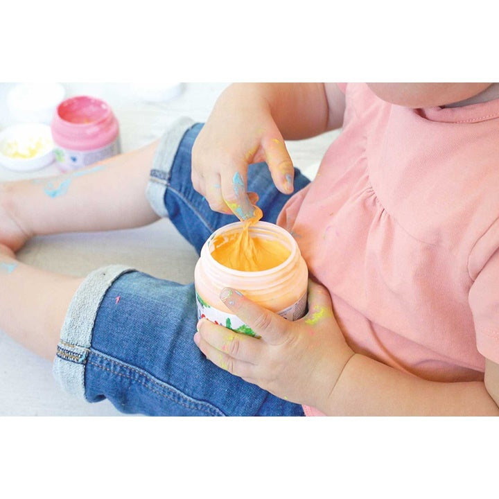 Pastelne boje za nanošenje prstima MUCKI - set 6 x 150 ml — slika 4