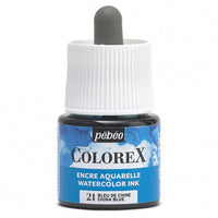 Pebeo Colorex tečni akvarel 45 ml – Kinesko plava