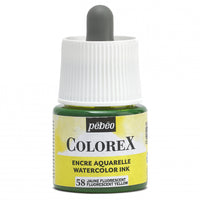 Pebeo Colorex tečni akvarel 45 ml – Fluorescentno žuta