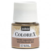 Pebeo Colorex tečni akvarel 45 ml – Blijedo zlatna