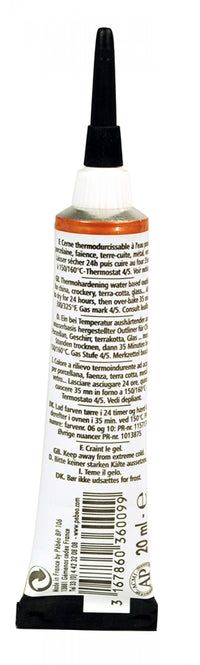 Pebeo Porcelaine 150 reljefna kontura za porcelan 20 ml