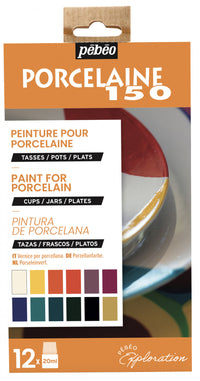 Pebeo Porcelaine 150 set boja za porcelan 12 x 20 ml Exploration 1