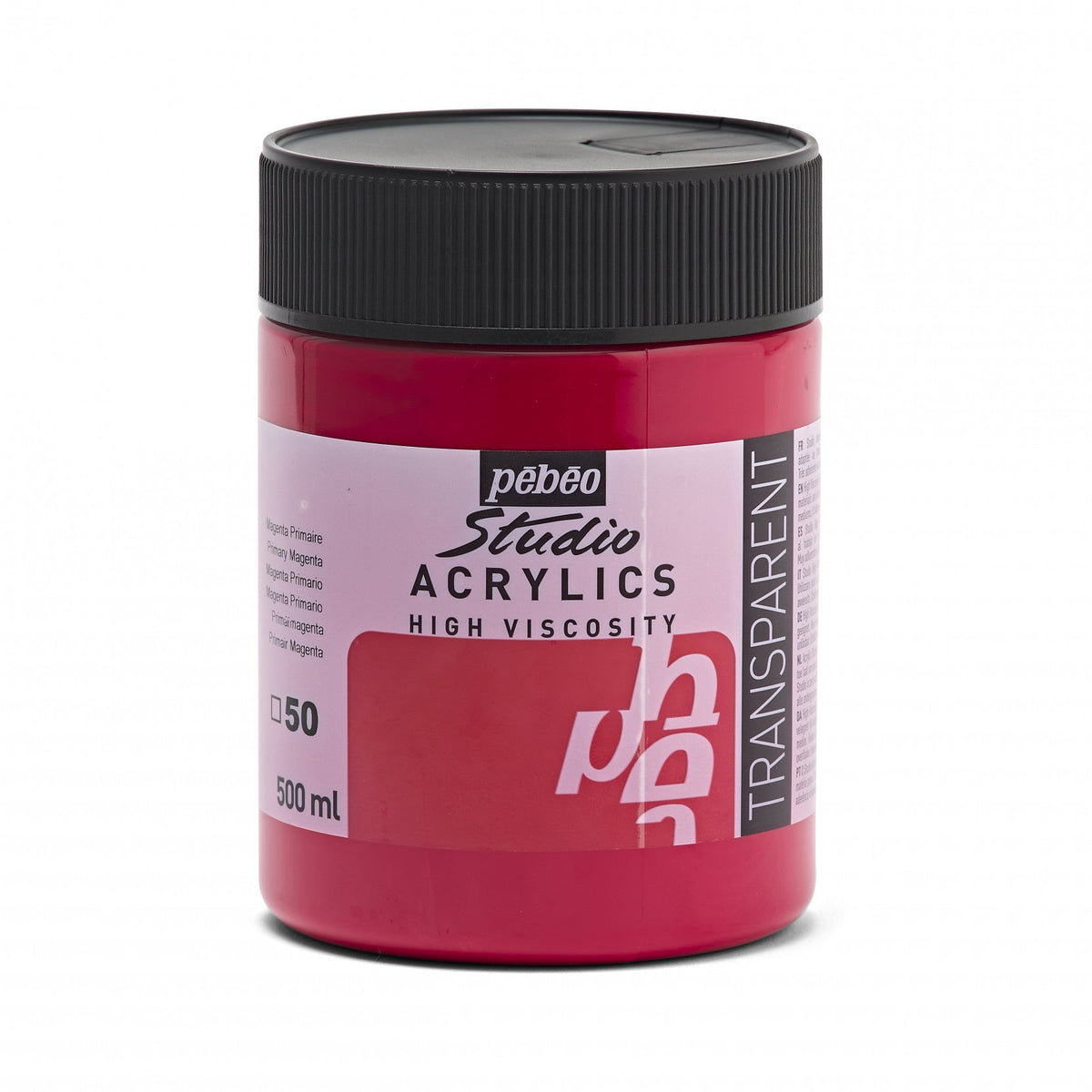 Pebeo Studio akrilna boja 500 ml – Magenta