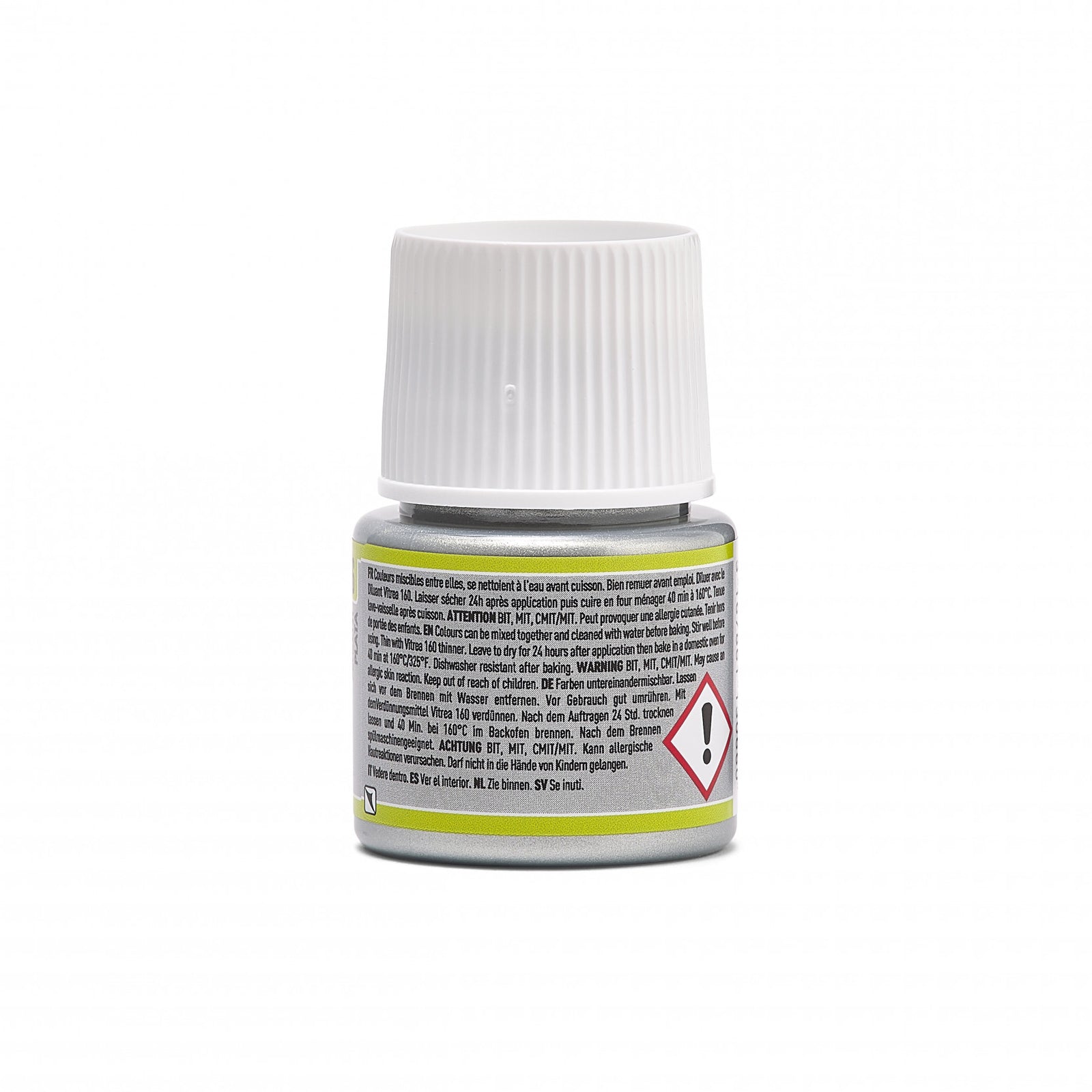 Pebeo Vitrea 160 vitražna boja za staklo 45 ml Shimmer Silver