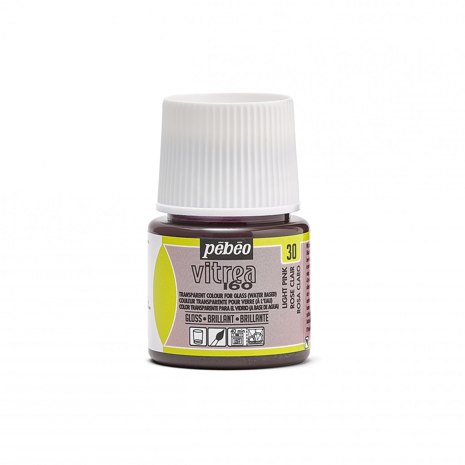 Vitražna boja za staklo Pebeo Vitrea 160 sjajna 45 ml
