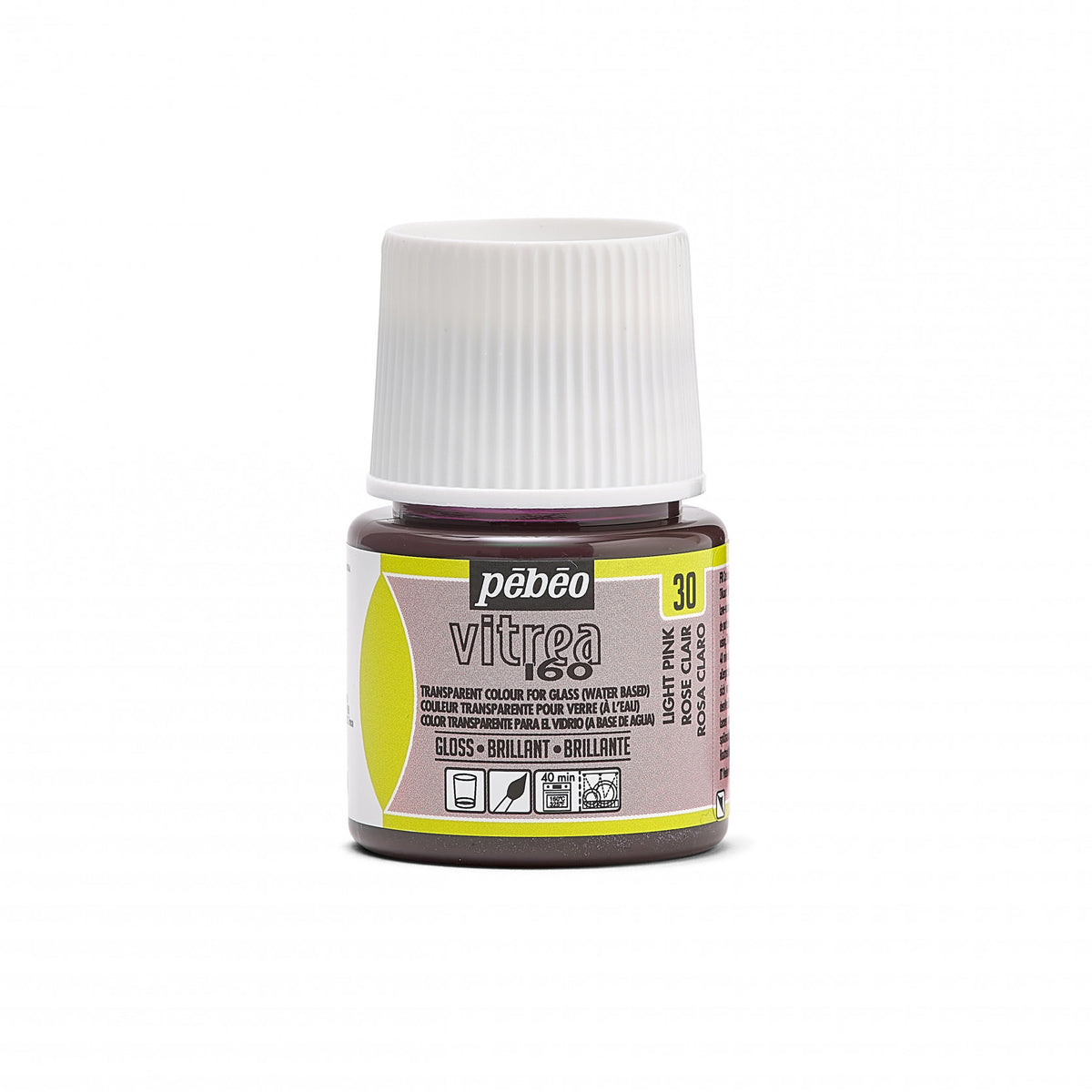 Vitražna boja za staklo Pebeo Vitrea 160 sjajna 45 ml