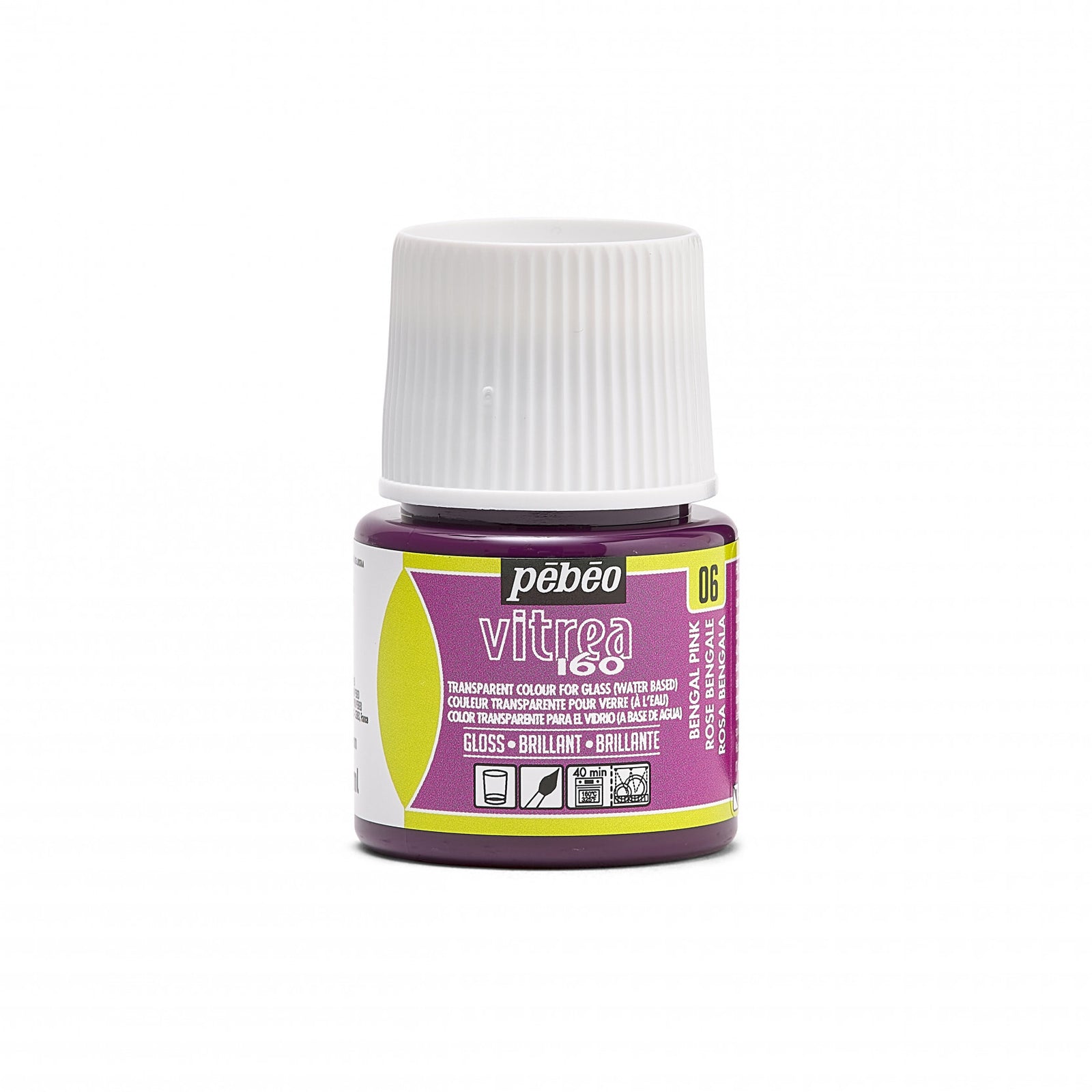 Vitražna boja za staklo Pebeo Vitrea 160 sjajna 45 ml
