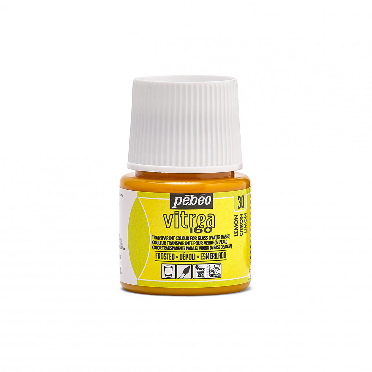Pebeo Vitrea 160 vitražna boja za staklo 45 ml – Limun