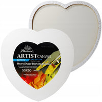 Phoenix šepsovano platno u obliku srca, 350 g/m², 20–50 cm – 50